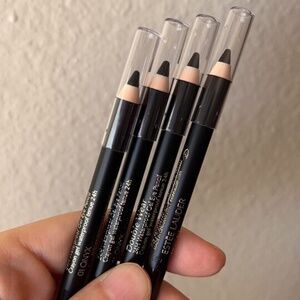 4✖ Estee Lauder Double Wear 24H Waterproof Gel Eye Pencil 01 Onyx 0.8g Travel
